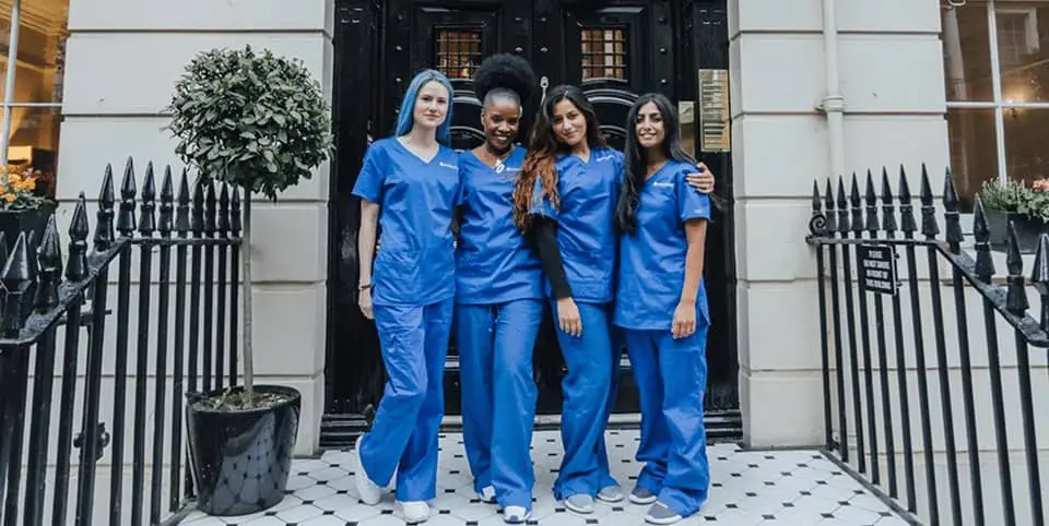 Ultherapy clinic team on Harley Street